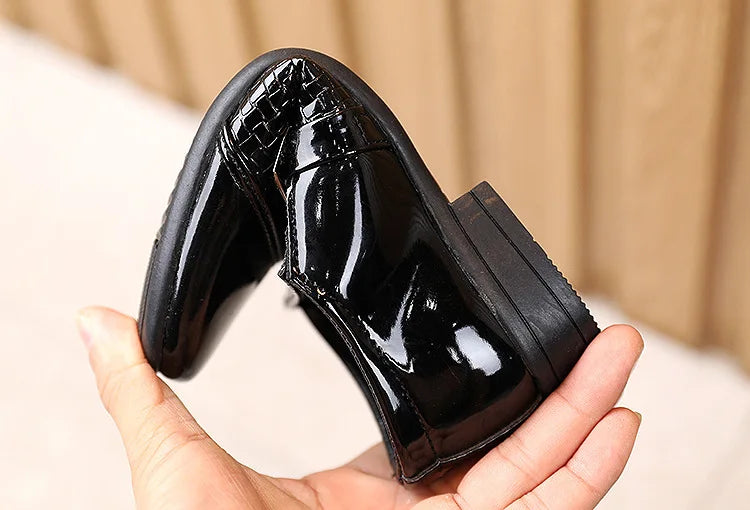 Boys' Leather Formal Shoes: Flats for Parties, Weddings, Performances
