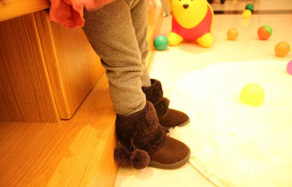 Girls Snow Boots - Winter Comfort for Little Princesses