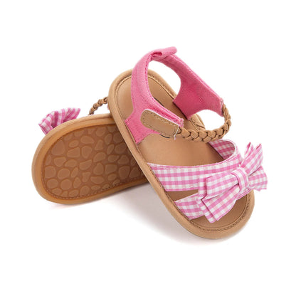 New Children's Sandals - Princess Bow Shoes