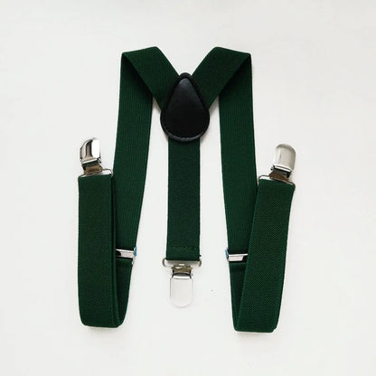 Elastic Baby Suspenders Y Back Clips on Size 2.5*65cm