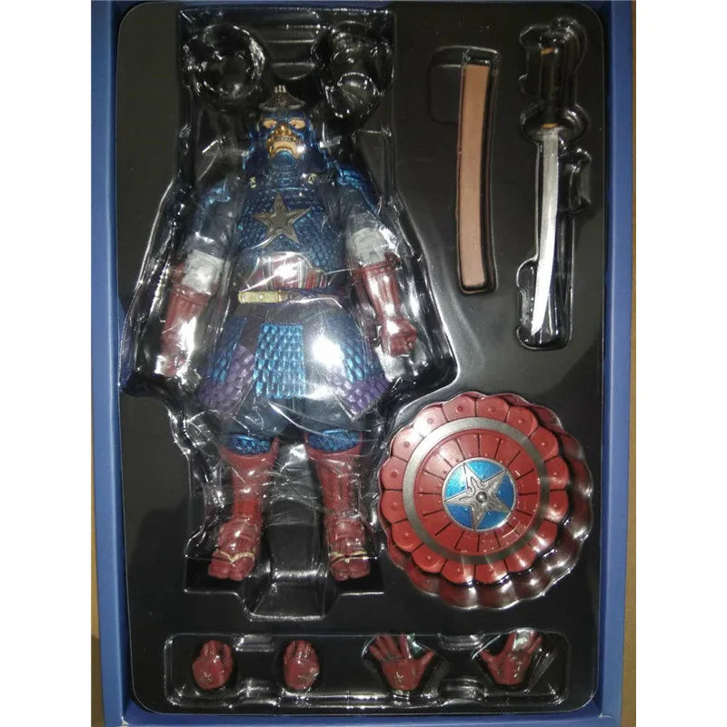 TAMASHII NATIONS Marvel Captain American 18cm BJD Action Figure
