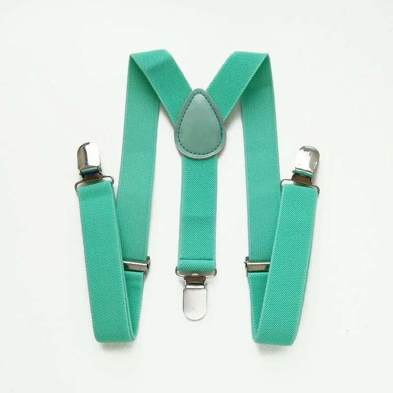 Elastic Baby Suspenders Y Back Clips on Size 2.5*65cm