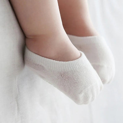 Fashion Children's Invisible Boat Socks - 5 Pairs
