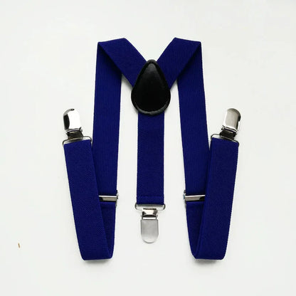 Elastic Baby Suspenders Y Back Clips on Size 2.5*65cm