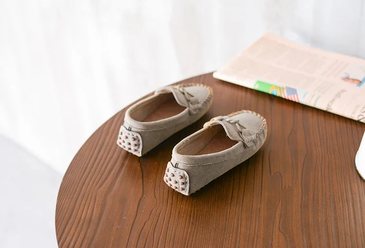 Kids' Breathable Slip-On Loafers: Soft Bottom Sneakers for Boys and Girls
