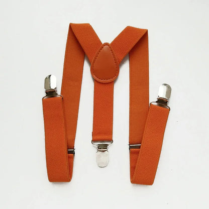 Elastic Baby Suspenders Y Back Clips on Size 2.5*65cm