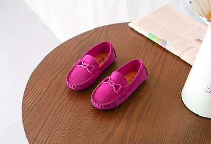 Kids' Breathable Slip-On Loafers: Soft Bottom Sneakers for Boys and Girls
