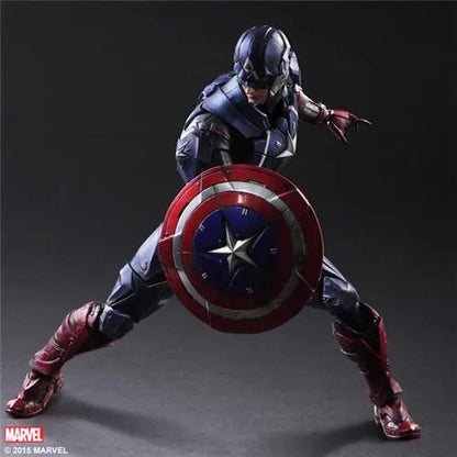 Captain America 27cm Action Figure - Marvel Super Hero Toy