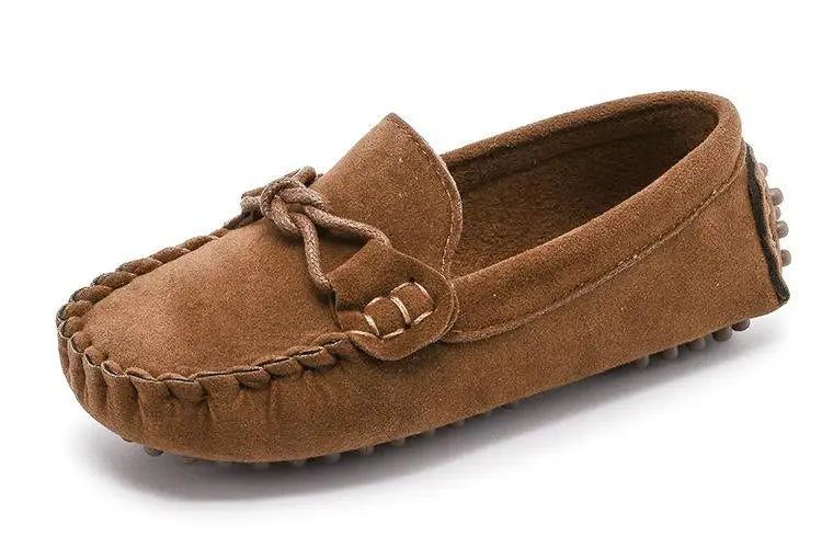 Kids' Breathable Slip-On Loafers: Soft Bottom Sneakers for Boys and Girls