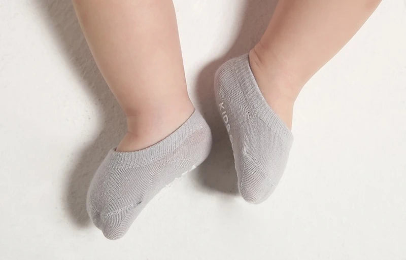 Fashion Children's Invisible Boat Socks - 5 Pairs