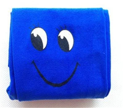 Smiley face tights for girls