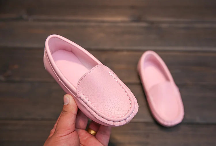 Candy-Colored Kids' Loafers: Stylish and Comfortable