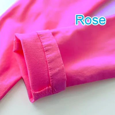 Fashionable Candy-Colored Pencil Pants for Girls - Spring/Summer Vibes!