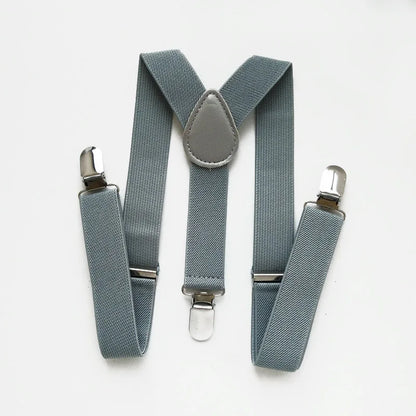 Elastic Baby Suspenders Y Back Clips on Size 2.5*65cm