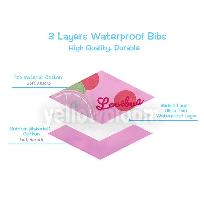 Waterproof Cartoon Bib
