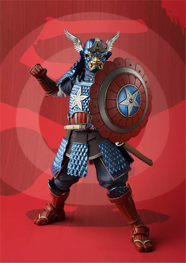 TAMASHII NATIONS Marvel Captain American 18cm BJD Action Figure
