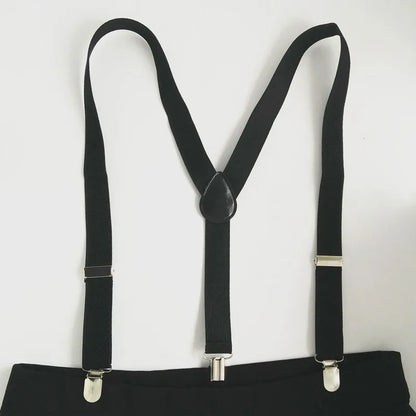 Elastic Baby Suspenders Y Back Clips on Size 2.5*65cm