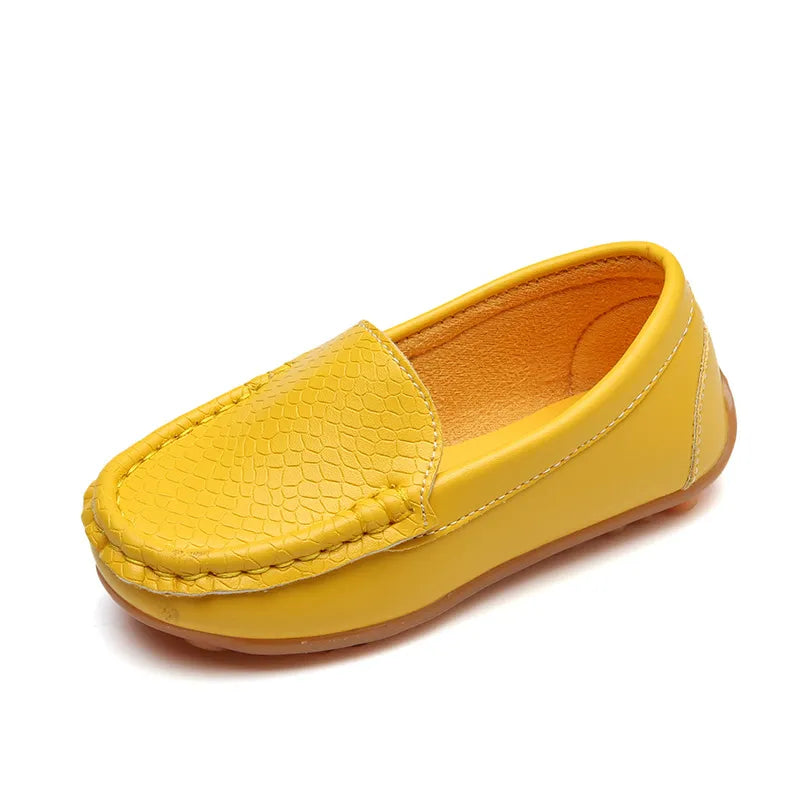 Candy-Colored Kids' Loafers: Stylish and Comfortable