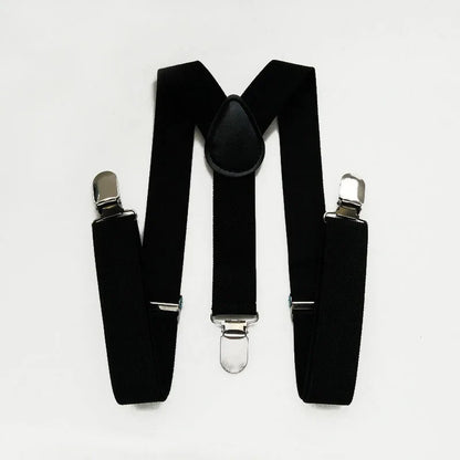 Elastic Baby Suspenders Y Back Clips on Size 2.5*65cm