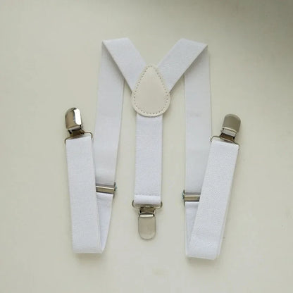 Elastic Baby Suspenders Y Back Clips on Size 2.5*65cm