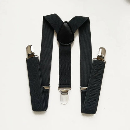 Elastic Baby Suspenders Y Back Clips on Size 2.5*65cm