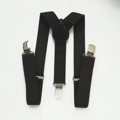 Elastic Baby Suspenders Y Back Clips on Size 2.5*65cm