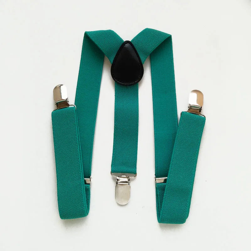Elastic Baby Suspenders Y Back Clips on Size 2.5*65cm