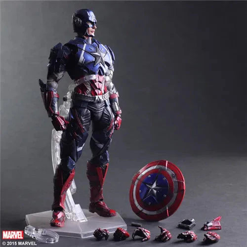 Captain America 27cm Action Figure - Marvel Super Hero Toy