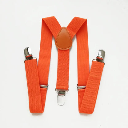 Elastic Baby Suspenders Y Back Clips on Size 2.5*65cm