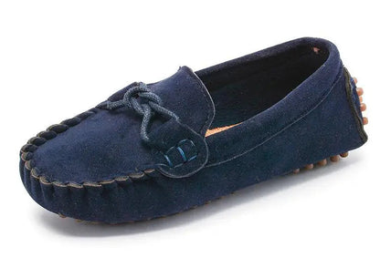 Kids' Breathable Slip-On Loafers: Soft Bottom Sneakers for Boys and Girls
