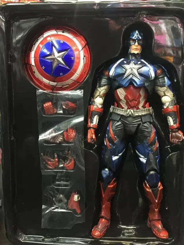 Captain America 27cm Action Figure - Marvel Super Hero Toy