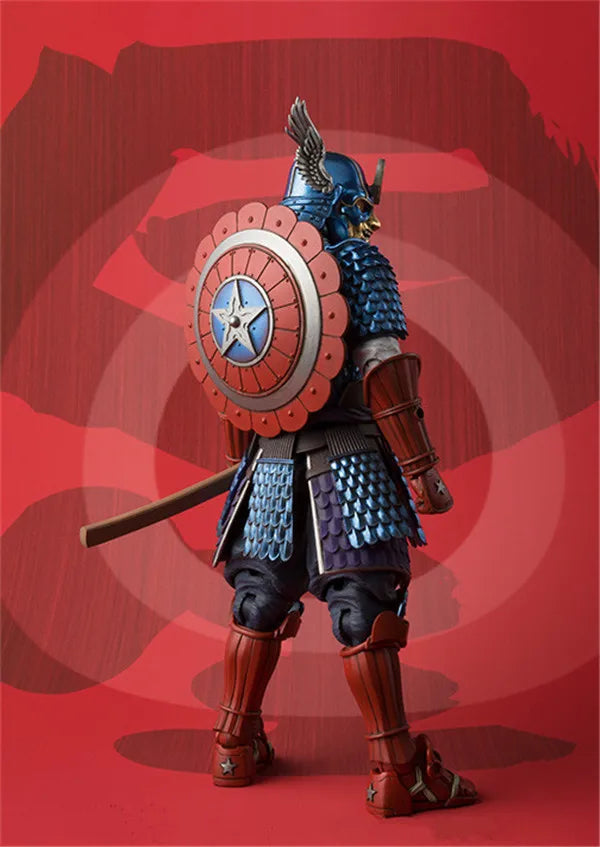 TAMASHII NATIONS Marvel Captain American 18cm BJD Action Figure
