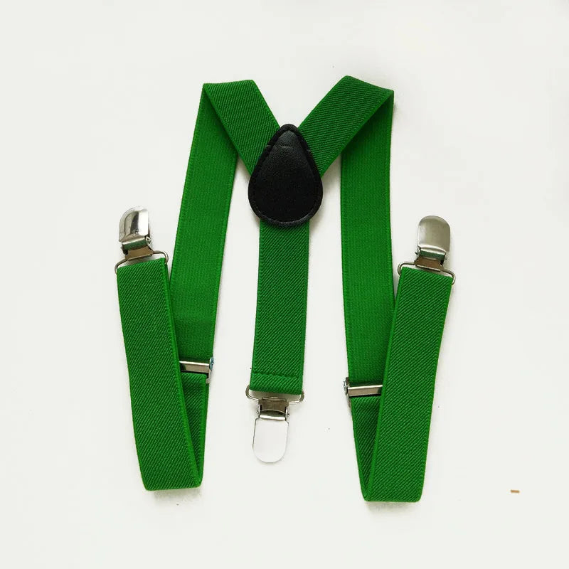 Elastic Baby Suspenders Y Back Clips on Size 2.5*65cm