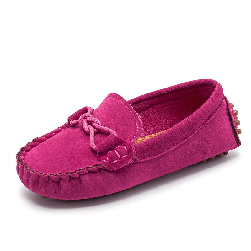 Kids' Breathable Slip-On Loafers: Soft Bottom Sneakers for Boys and Girls