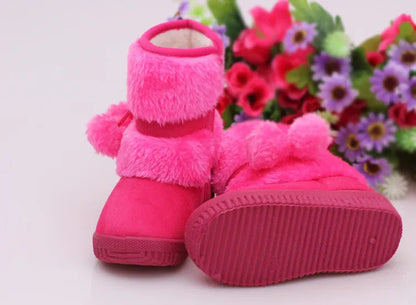 Girls Snow Boots - Winter Comfort for Little Princesses