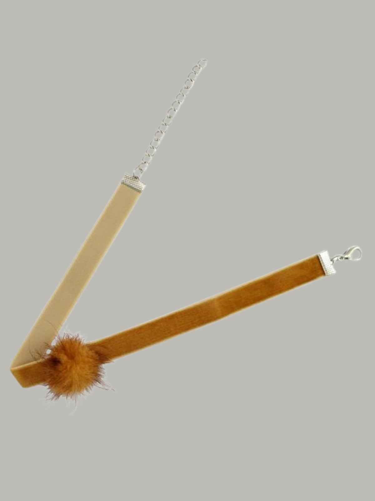 Girls Star Wars Inspired Wookie Faux Fur Choker Necklace