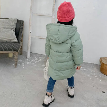 Thicken Warm Long Jacket for Babies