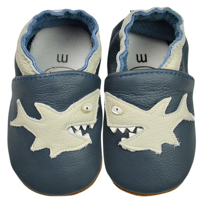 Genuine Leather Soft Sole Baby Shoes: Newborn Moccasins Slippers