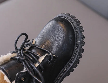 Cozy Plush Lining Snow Boots: Anti-Skid & Soft for Baby Boys/Girls