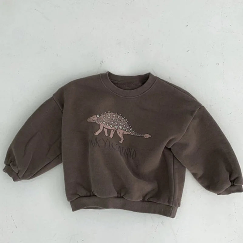 Fleece Kids Hoodie: Autumn Comfort