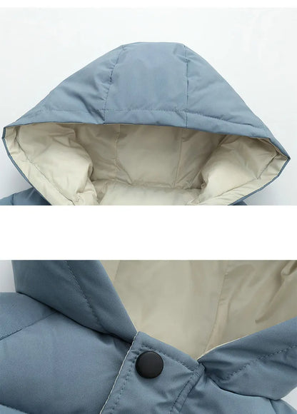 Thicken Warm Long Jacket for Babies