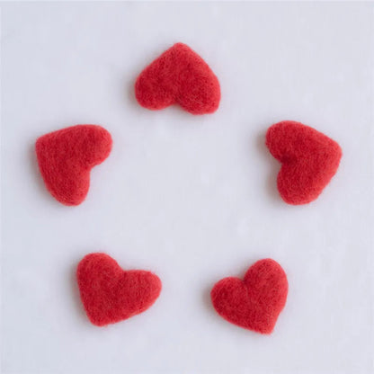 Newborn Photography Props: Love Heart Accessories (5pcs/Pack)