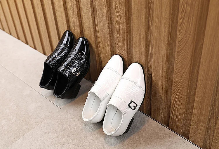 Boys' Leather Formal Shoes: Flats for Parties, Weddings, Performances