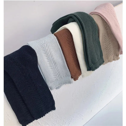 Cotton Knee-High Socks: Breathable & Stylish