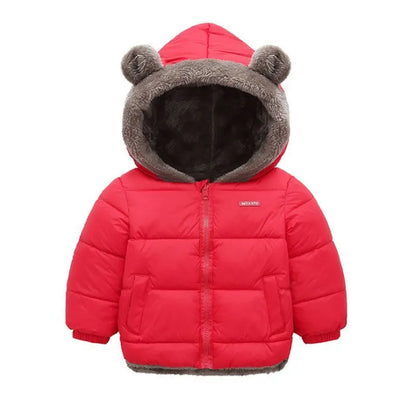 Thicken Hooded Jacket for Babies (2-6 Years)