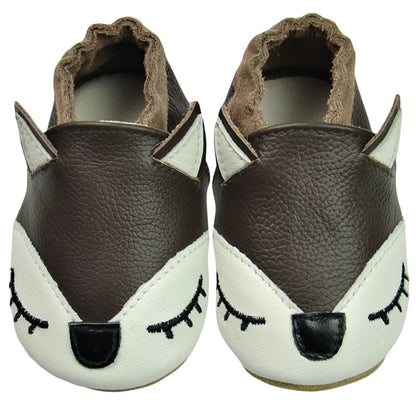 Genuine Leather Soft Sole Baby Shoes: Newborn Moccasins Slippers