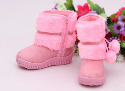 Girls Snow Boots - Winter Comfort for Little Princesses