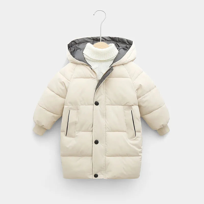 Thicken Warm Long Jacket for Babies