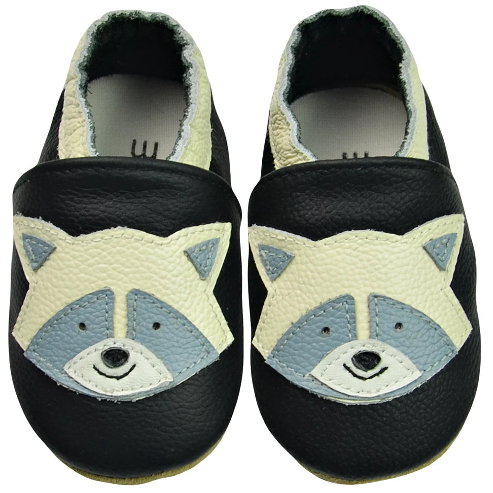Genuine Leather Soft Sole Baby Shoes: Newborn Moccasins Slippers