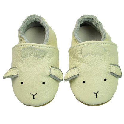 Genuine Leather Soft Sole Baby Shoes: Newborn Moccasins Slippers